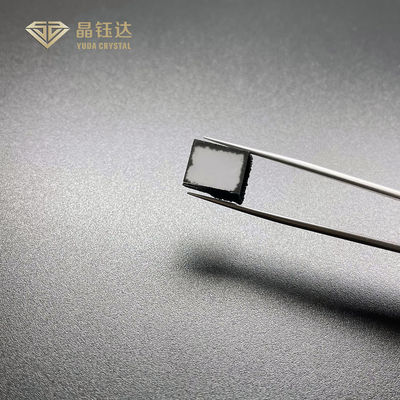 7.0ct 8.0ct CVDの楕円形のダイヤモンドのための実験室によって育てられるダイヤモンド長方形GHI色