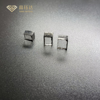 5mmへの7mm DEFは荒いCVDのダイヤモンドの長方形の形を着色する