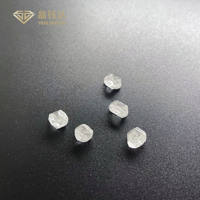 5Ct 5.5Ct 6.0Ct HPHTのダイヤモンド原石高圧高温5.0mmに20.0mm