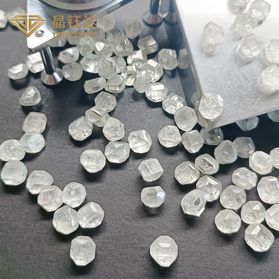 3-4カラットDEF色VVS対宝石類のためのHPHTの実験室によって育てられるダイヤモンドのあたりのSI純度