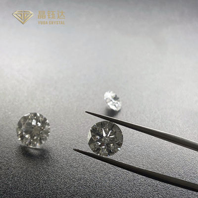 華麗な切口のあたりの1つのカラットHPHT CVD IGIの証明された実験室の育てられたダイヤモンド