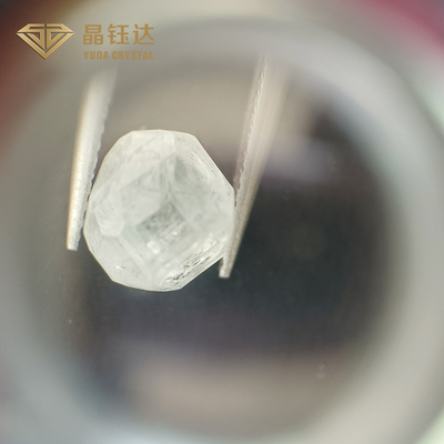 工場価格 丸い形 HPHT 粗石 DEF 色 5-5.99 カラット