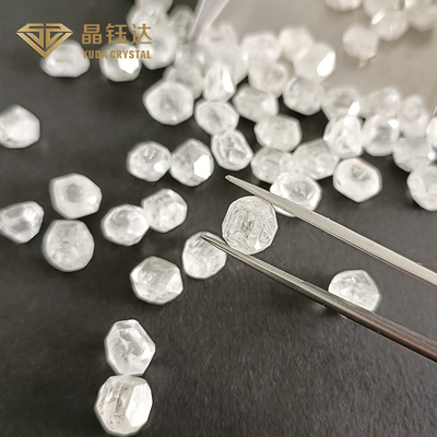 緩く総合的なダイヤモンドのために自然な0.6ct DEF VVS荒いHPHTの実験室によって育てられるダイヤモンド