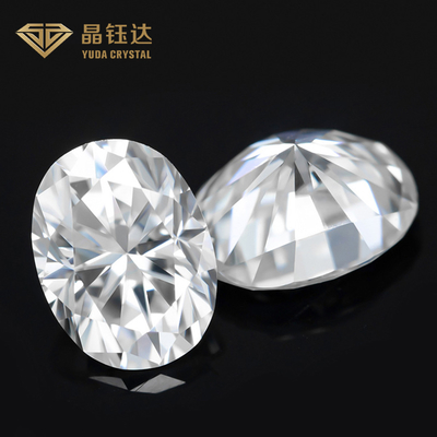 豪華な形の楕円形の切口VS1は緩いダイヤモンドの実験室によって作成された磨かれたダイヤモンドを証明した