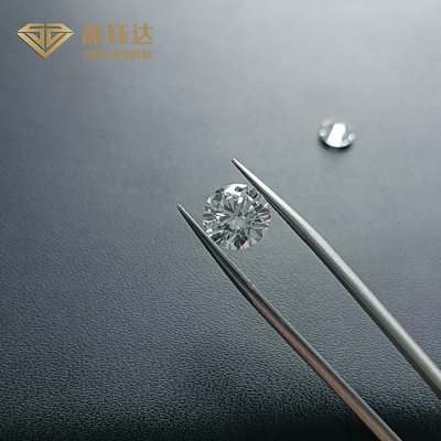 ホワイト 丸 7ct 8ct HPHT 実験室で栽培されたダイヤモンド DEF 色 VVS VS 透明度
