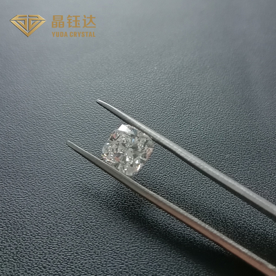 方形の長方形 5-10ct HPHT 研究室で栽培されたダイヤモンド DEF 色 VVS VS 透明度