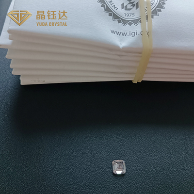 1.01ct Igiの証明された実験室の育てられたダイヤモンドの豪華な形対VVSの明快さ