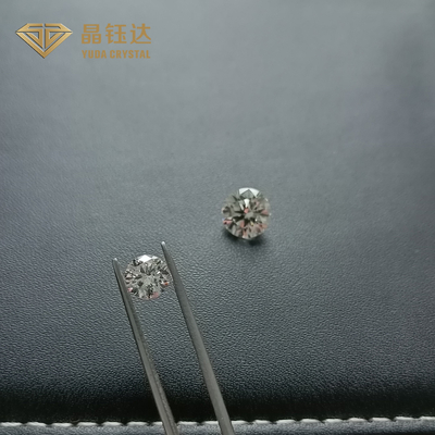 ホワイト D E F カラー HPHT ラボダイヤモンド 1.5ct 2.0ct HPHT ローズダイヤモンド
