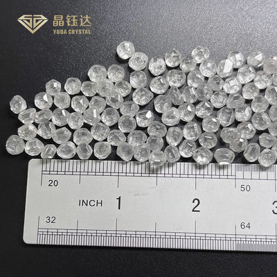 100% 本物 硬さ 10 モース 1 カラット HPHT ラボ製 未割白色 ラボダイヤモンド