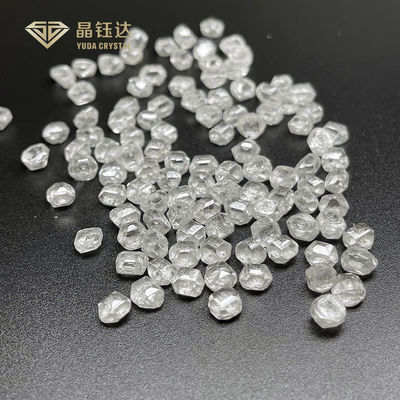 100% 本物 硬さ 10 モース 1 カラット HPHT ラボ製 未割白色 ラボダイヤモンド