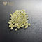 空想の混戦のダイヤモンドのための3mm 4mm黄色いHPHTの実験室によって育てられる着色されたダイヤモンド