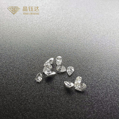DEF VS SI HPHT ファンシーカット ラボダイヤモンド 0.4ct 0.2ct ラボ栽培ピアスダイヤモンド