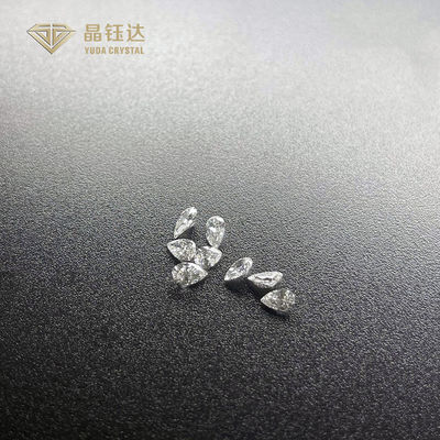 DEF VS SI HPHT ファンシーカット ラボダイヤモンド 0.4ct 0.2ct ラボ栽培ピアスダイヤモンド