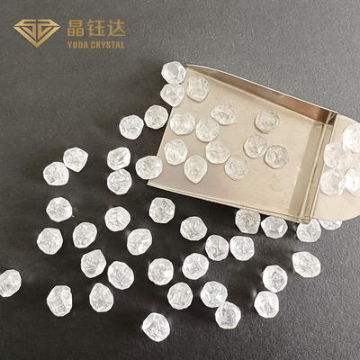 EFG カラー 10mm 12mm HPHT ダイヤモンド ラボ栽培 8ct 12ct DEF ローズダイヤモンド