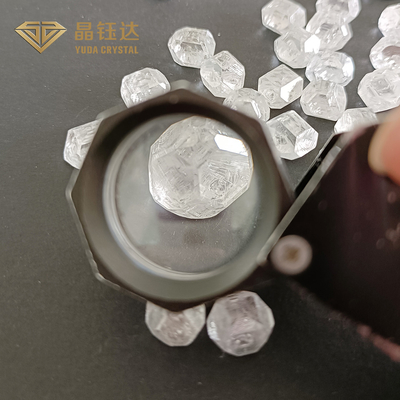 EFG カラー 10mm 12mm HPHT ダイヤモンド ラボ栽培 8ct 12ct DEF ローズダイヤモンド
