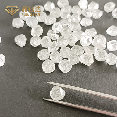 EFG カラー 10mm 12mm HPHT ダイヤモンド ラボ栽培 8ct 12ct DEF ローズダイヤモンド