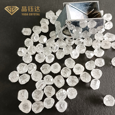 6ct 6.5ct 7ct HPHTのダイヤモンド原石の白い実験室のダイヤモンド