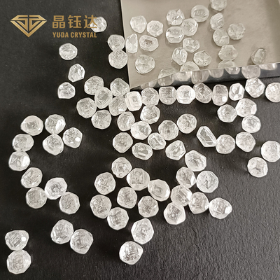 0.8ct 1.0ct HPHTの実験室によって育てられたダイヤモンドDEの白人はダイヤモンドを作成した