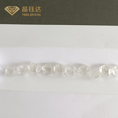 10ct GH 色 VS 透明性 HPHT ジュエリー用 粗いダイヤモンド